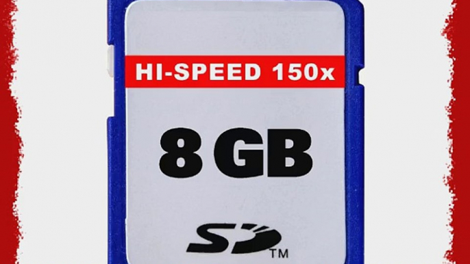 8GB Accessory Kit For The Canon SX30IS SX30 IS Canon G12 Digital Camera Includes 8GB High Speed