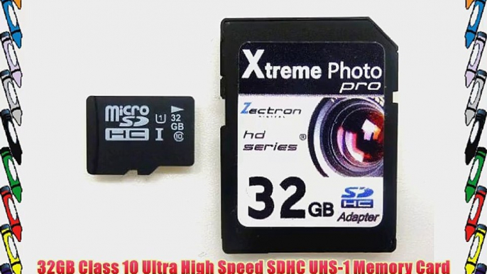 Zectron 32GB UHS-1 Micro Class 10 Memory Card for Sony Alpha DSLR-A560