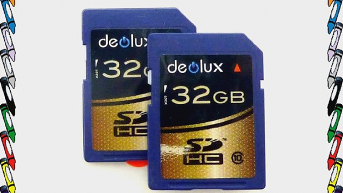 Trade Twin Pack 2 x 32GB Memory Card class 10 SD SDHC Memory Card class 10 FOR Sony Cyber-shot