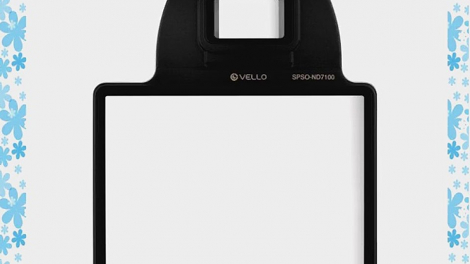 Vello Snap-On LCD Screen Protector for Nikon D7100