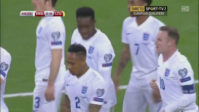 __England 4 - 0 Lithuania [Euro Qualifiers] Highlights__