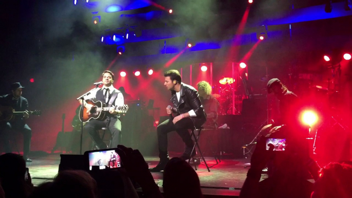 Luis Fonsi y Jencarlos Canela -  video EXCLUSIVO cantando #LlegasteTu