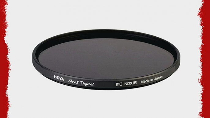 Hoya 82mm DMC PRO1 Digital ND16X (1.2) Neutral Density Filter