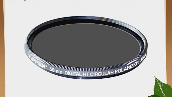 Tiffen 55HTCP 55MM Digital HT Circular Polarizer Titanium Filter