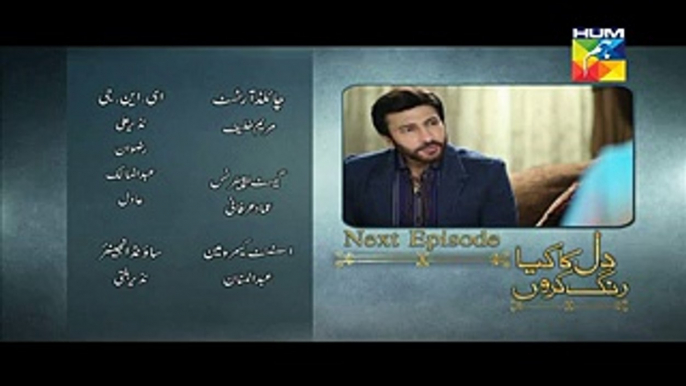 Dil Ka Kya Rung Karun Episode 6 Promo HUM TV Drama 29 March 2015