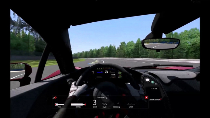 McLaren P1, Circuit des 24 Heures (Circuit de la Sarthe), Onboard and Chase, Assetto Corsa