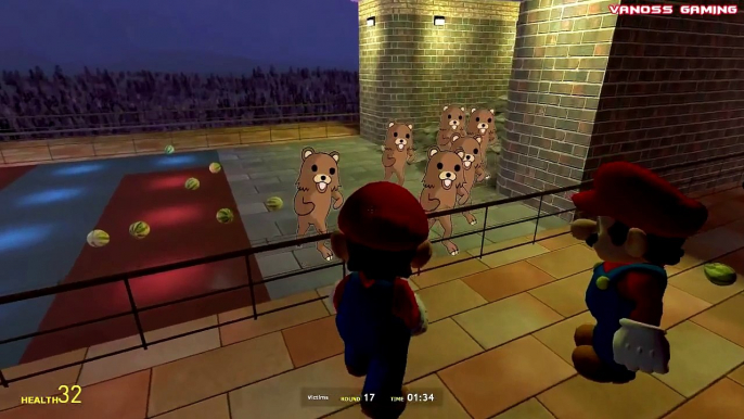 Gmod Escape PedoBear - Super Mario Tryout Frustration (Garry's Mod Funny Moments & Fails) Vanoss Ga