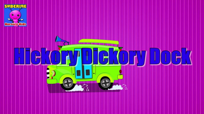 Hickory Dickory Dock Nursery Rhyme With Lyrics