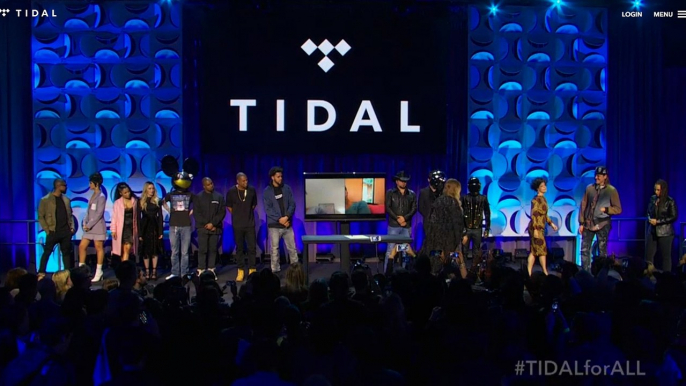 Tidal Opening (Beyonce Jay Z Rihanna Daft Punk Nicki Minaj Madonna Usher and more)