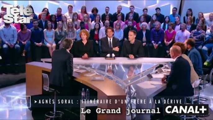 Le Grand journal : Agnès Soral parle de son frère Alain, lundi 30 mars 2015