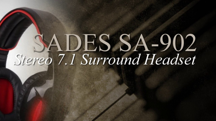 SADES SA-902 Stereo 7.1 Surround Headset