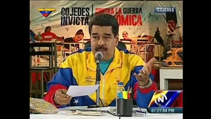 Nicolás Maduro a Obama - No te equivoques con la Patria de Bolívar