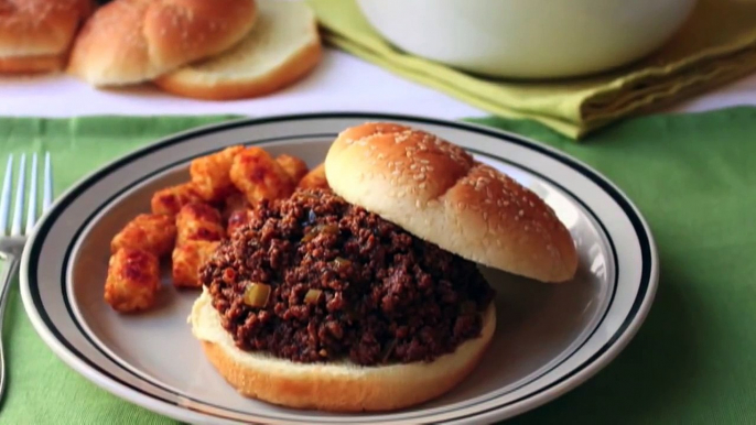 Super Bowl Sloppy - How to Make Sloppy Joes