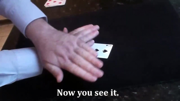 Card And Coin Vanish   Learn This Amazing Magic Trick