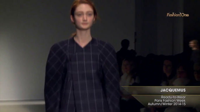 Fashion Week JACQUEMUS Ready-to-Wear Paris Fashion Week Autumn Winter 2014-15