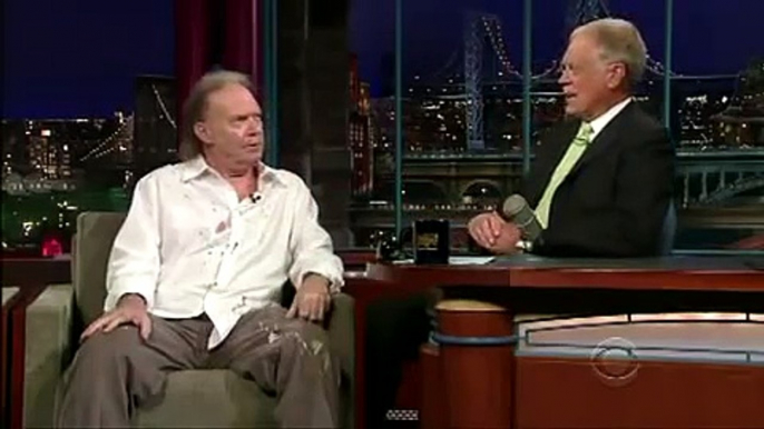 Neil Young's Appearance on Late Night with David Letterman July 2008