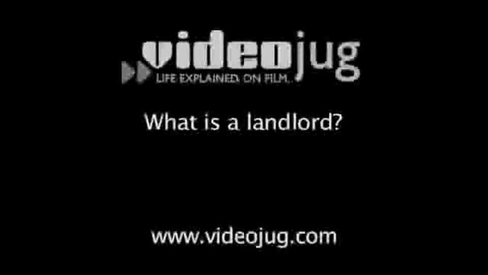 What is a landlord?: Renting A Property Explained