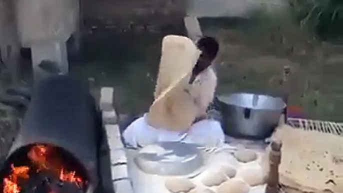 Traditional Bread during Wedding in Pakistan