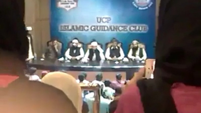 Moulana Tariq Jameel' bayans Videos Maulana Tariq Jameel addresses UCP students