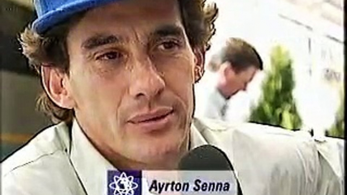 Ayrton Senna and Michael Schumacher, 1994 San Marino GP