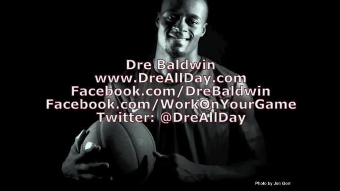 Dre Baldwin: Pivot Spin off Jab Step Driving Dunk Move | Kobe Bryant Highlights Footwork Quickness