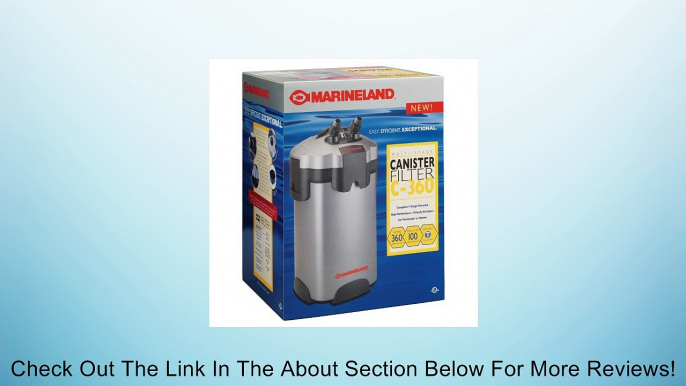 Marineland C-Series Multi-Stage Canister Filter Review