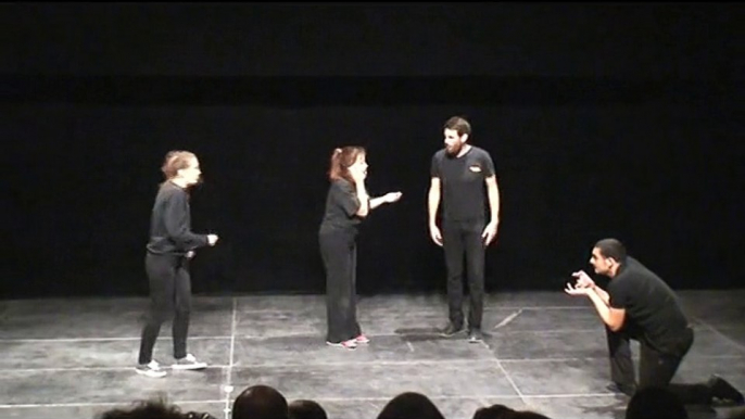 Impro premiers pas sur la lune