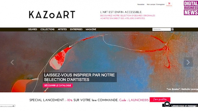 Paris Pionnières #2 : KAZoART, la galerie d'art 2.0