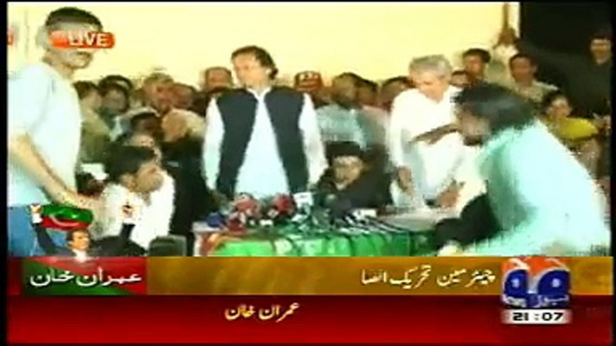 Geo News Headlines 9PM Bulletin Report Today 8 April 2015, Imran Khan Press Conference in Karachi