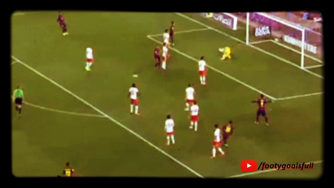 Leo Messi Amazing Goal - FC Barcelona vs Almeria 1-0 (La Liga 2015)