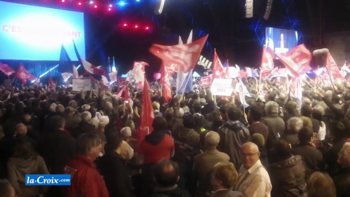 Meeting de François Hollande