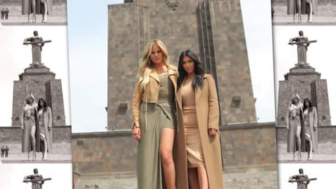 Kim & Khloe Kardashian Kick Off Their Armenian Vacation