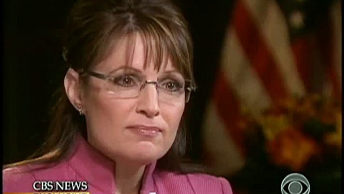 Palin on Roe v. Wade - Katie Couric Interview -- CLUELESS