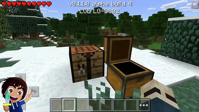 Minecraft Pocket Edition 0.11.0 Alpha Build 4 APK - Sandık !!!