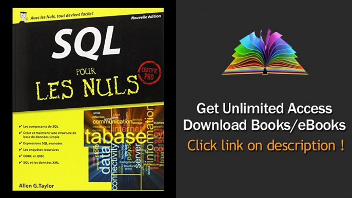 Download PDF SQL pour les Nuls nouvelle dition