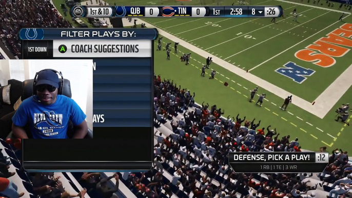 Madden 15 Ultimate Team Next Gen Gameplay - Coach QJB in Fastest Rage Quit in History of Madden