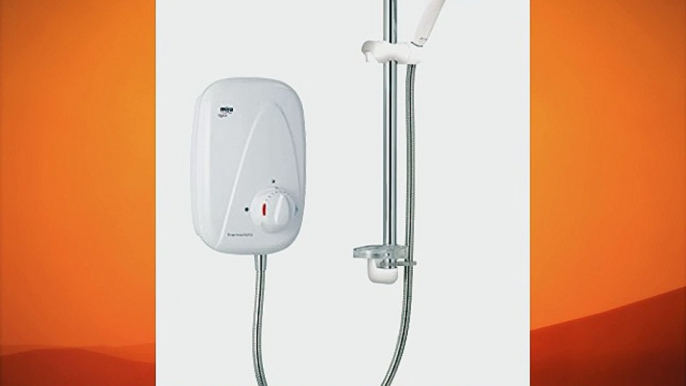 Mira 11532353 Vigour Chrome Plated Thermostatic Power Shower White