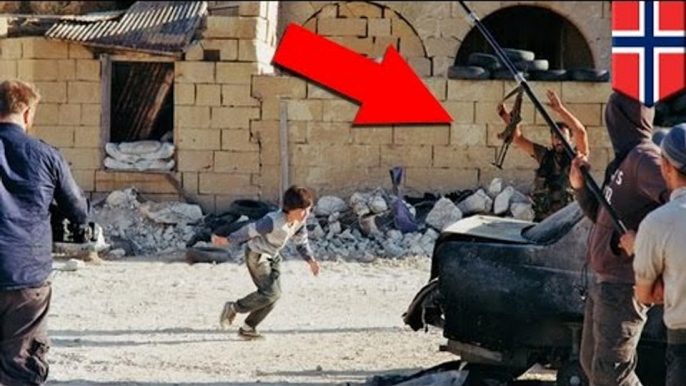 Video de un niño héroe de la guerra en Siria resulto ser una farsa