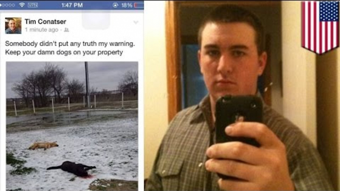 Neighbor kills dogs: Firefighter shoots two dogs, posts disturbing, graphic photos to Facebook