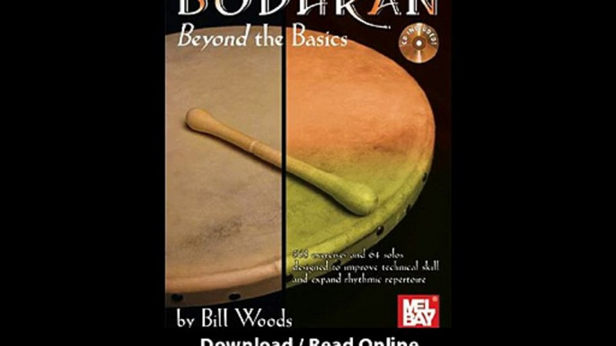 Download Mel Bay presents Bodhran Beyond the Basics BookCD Set By Bill Woods PD