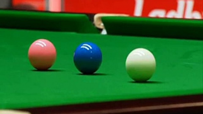 Mark King Plays Possibly The Worst Shot In Snooker History (2011 Masters)-by|love hearts|