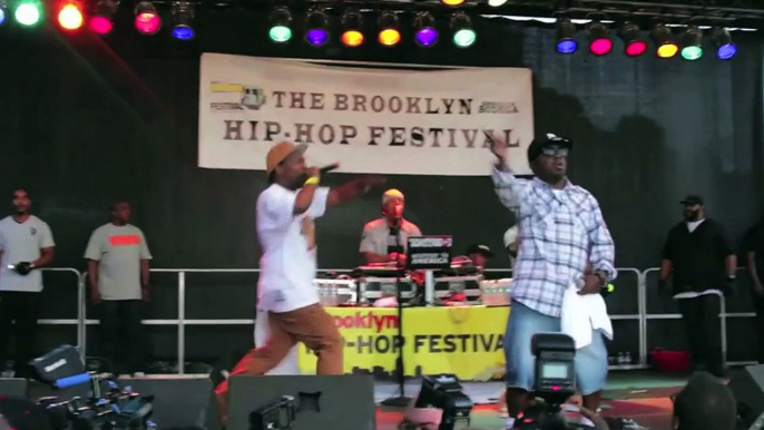 A Tribe Called Quest & Leaders Of The New School "Scenario" Live at The Brooklyn Hip-hop Festival