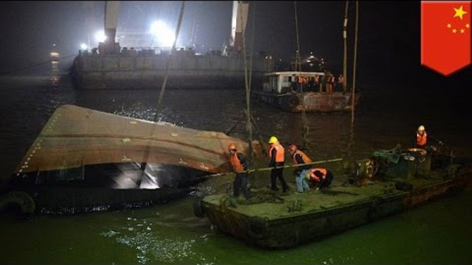 Boat sinks in Yangtze River, more than 20 missing