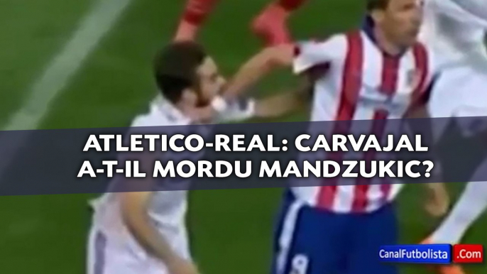 Carvajal a-t-il mordu Mandzukic en Ligue des Champions?