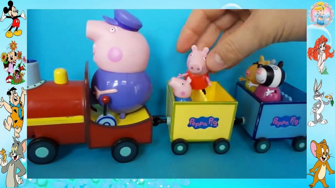 Peppa Pig huis bouwen met Peppa Pig George Daddy Pig en Mama Pig