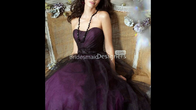 Eggplant Bridesmaid Dresses 2015 | Eggplant Bridesmaid Gowns