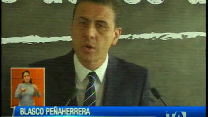 Blasco Peñaherrera rechaza la Ley de Justicia Laboral aprobada por la Asamblea