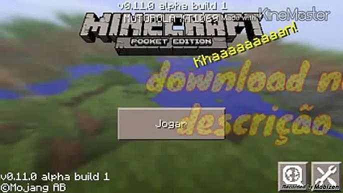 MINECRAFT POCKET EDITION 0.11.0 BUILD 1 - APK FREE OFICIAL =D !!!