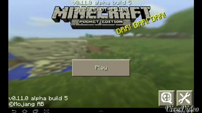 Minecraft Pocket Edition 0.11.0 Alpha Build 5 Apk