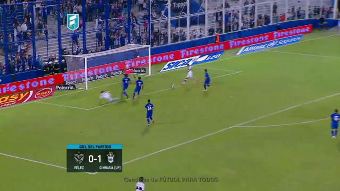 Velez 0 Gimnasia 1 - Primera Division 2015 - Fecha 10